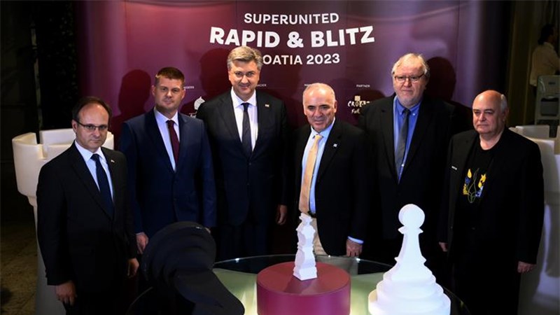 Predsjednik Vlade otvorio šahovski turnir Croatia Grand Chess Rapid & Blitz